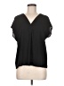 Ann Taylor 100% Polyester Black Short Sleeve Blouse Size M - photo 1