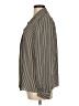 Premise Studio 100% Polyester Stripes Black Long Sleeve Blouse Size M - photo 5