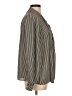 Premise Studio 100% Polyester Stripes Black Long Sleeve Blouse Size M - photo 4