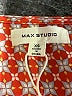 Max Studio 100% Polyester Orange Short Sleeve Blouse Size XS - photo 7