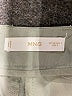 MNG Solid Gray Casual Pants Size 4 - photo 4