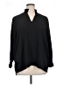 Calessa 100% Rayon Black Long Sleeve Blouse Size XL - photo 1