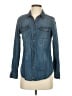 J.Jill 100% Cotton Blue Denim Jacket Size XS - photo 1