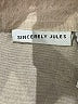 Sincerely Jules 100% Cotton Solid Tan Ivory Jumpsuit Size S - photo 4