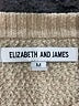 Elizabeth and James 100% Polyester Tan Turtleneck Sweater Size M - photo 7