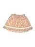Ever After 100% Cotton Floral Ivory Skirt Size 10 - photo 1