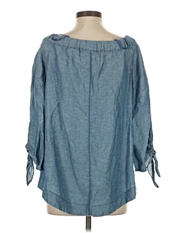 Free People 3/4 Sleeve Blouse (view 2)