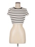 Zara Ivory Short Sleeve Top Size M - photo 1
