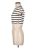 Zara Ivory Short Sleeve Top Size M - photo 5