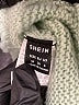 Shein 100% Polyester Color Block Green Pullover Sweater Size 6 - photo 7