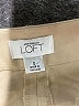 Ann Taylor LOFT Solid Tan Formal Skirt Size 0 - photo 4