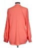 Calvin Klein 100% Polyester Orange Long Sleeve Blouse Size L - photo 2