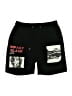 Forever 21 Graphic Black Athletic Shorts Size XS - photo 1