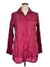Chico's Burgundy Long Sleeve Blouse Size XL (3) - photo 1