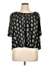 Old Navy Black Short Sleeve Blouse Size XL - photo 1