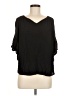 a.n.a. A New Approach 100% Rayon Black 3/4 Sleeve Blouse Size M - photo 1