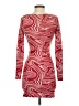 Zara Print Red Cocktail Dress Size S - photo 2