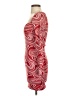 Zara Print Red Cocktail Dress Size S - photo 5