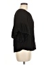 a.n.a. A New Approach 100% Rayon Black 3/4 Sleeve Blouse Size M - photo 4