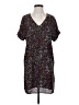 Allison Joy 100% Polyester Stars Black Casual Dress Size XS - photo 1