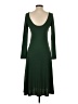 ModCloth Solid Green Casual Dress Size S - photo 2