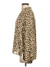 Vince Camuto 100% Polyester Animal Print Tan Long Sleeve Blouse Size S - photo 5