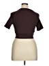 Unbranded Burgundy Short Sleeve Turtleneck Size XL - photo 2
