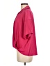 Modern Works Pink Short Sleeve Blouse Size L - photo 5