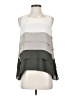 Alfani 100% Polyester Gray Sleeveless Blouse Size 4 (petite) - photo 1
