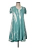 Raya Sun Tie-dye Teal Casual Dress Size M - photo 1