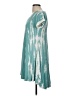 Raya Sun Tie-dye Teal Casual Dress Size M - photo 5