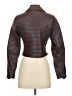 Samantha Sipos 100% Leather Brown Leather Jacket Size XS - photo 2