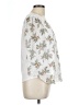 LC Lauren Conrad 100% Polyester White 3/4 Sleeve Blouse Size L - photo 4