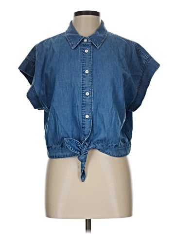 Gap Sleeveless Button-Down Shirt (view 1)