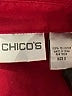 Chico's Burgundy Long Sleeve Button-Down Shirt Size XL (3) - photo 7