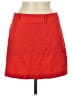 Express Solid Red Casual Skirt Size 6 - photo 1