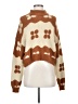 Kendall & Kylie Polka Dots Brown Pullover Sweater Size S - photo 1