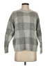Vince. Checkered-gingham Gray Pullover Sweater Size S - photo 1