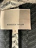 Rebecca Taylor Chevron-herringbone Ivory Jacket Size 4 - photo 6