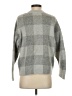 Vince. Checkered-gingham Gray Pullover Sweater Size S - photo 2