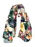 Bydee Floral Green Purple Scarf Size P (petite) - photo 1