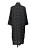 Chico's 100% Polyester Polka Dots Black Casual Dress Size Lg (2) - photo 2