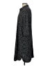 Chico's 100% Polyester Polka Dots Black Casual Dress Size Lg (2) - photo 5