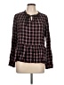 Ann Taylor LOFT 100% Rayon Black Long Sleeve Blouse Size L - photo 1