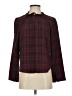 Thakoon Burgundy Long Sleeve Blouse Size 4 - photo 1