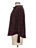 Thakoon Burgundy Long Sleeve Blouse Size 4 - photo 5