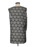 BCBGMAXAZRIA 100% Recycled Polyester Gray Sleeveless Blouse Size L - photo 2