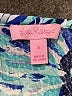 Lilly Pulitzer 100% Rayon Blue Short Sleeve Blouse Size S - photo 7