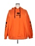 Shein Curve 100% Polyester Orange Pullover Hoodie Size 20 Plus (4) - photo 1