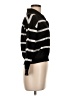 TRUTH BY REPUBLIC Stripes Black Pullover Sweater Size M - photo 4